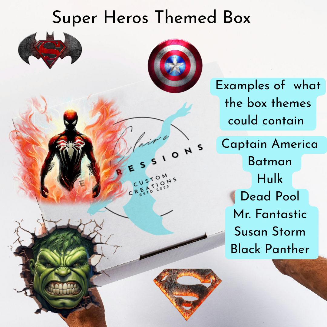 Superhero Themed Box