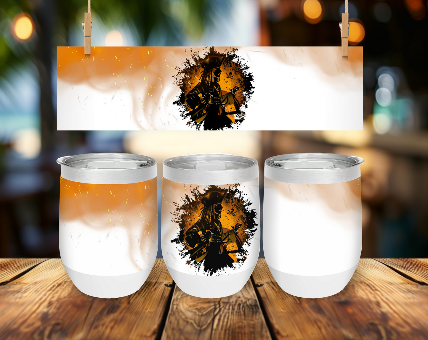 Jack Sparrow Short Tumbler
