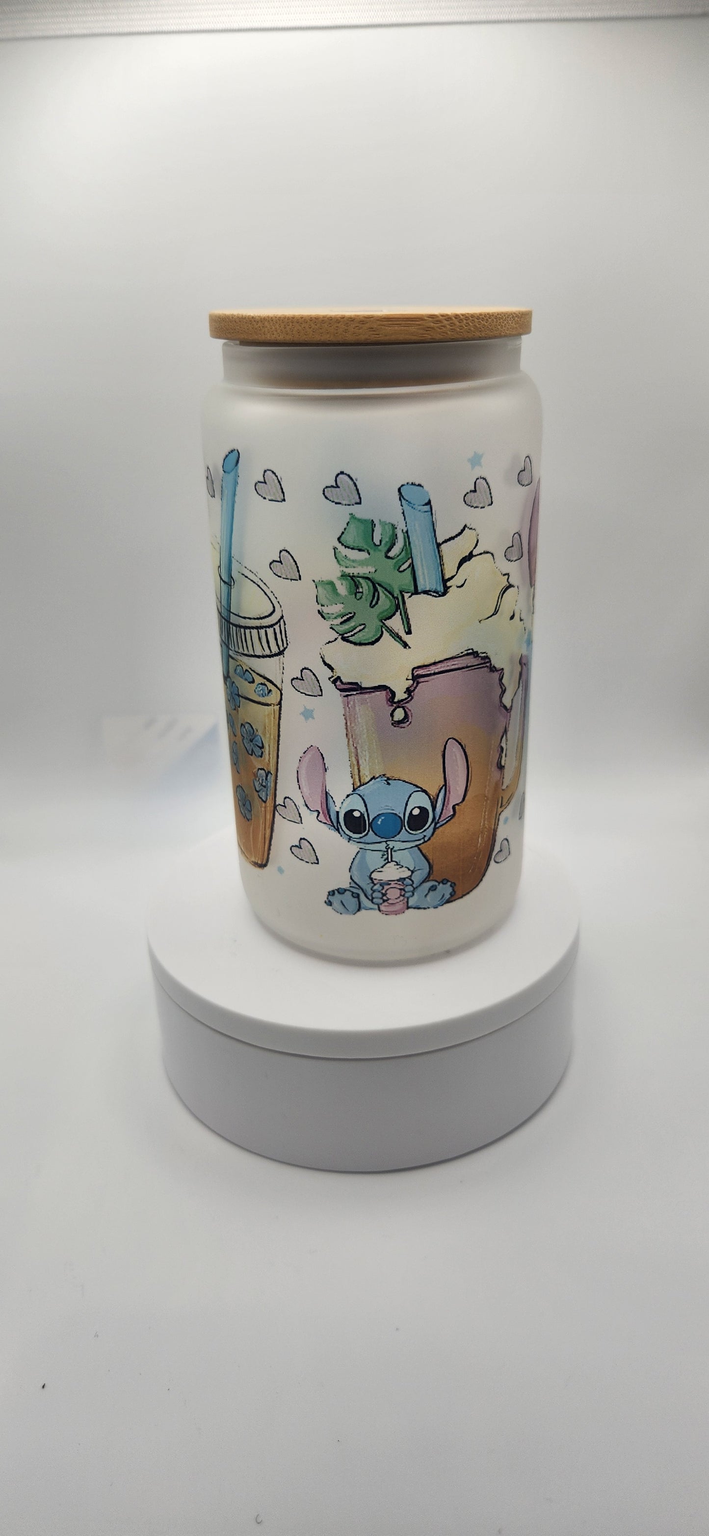 Stitch Themed Libbey Glass