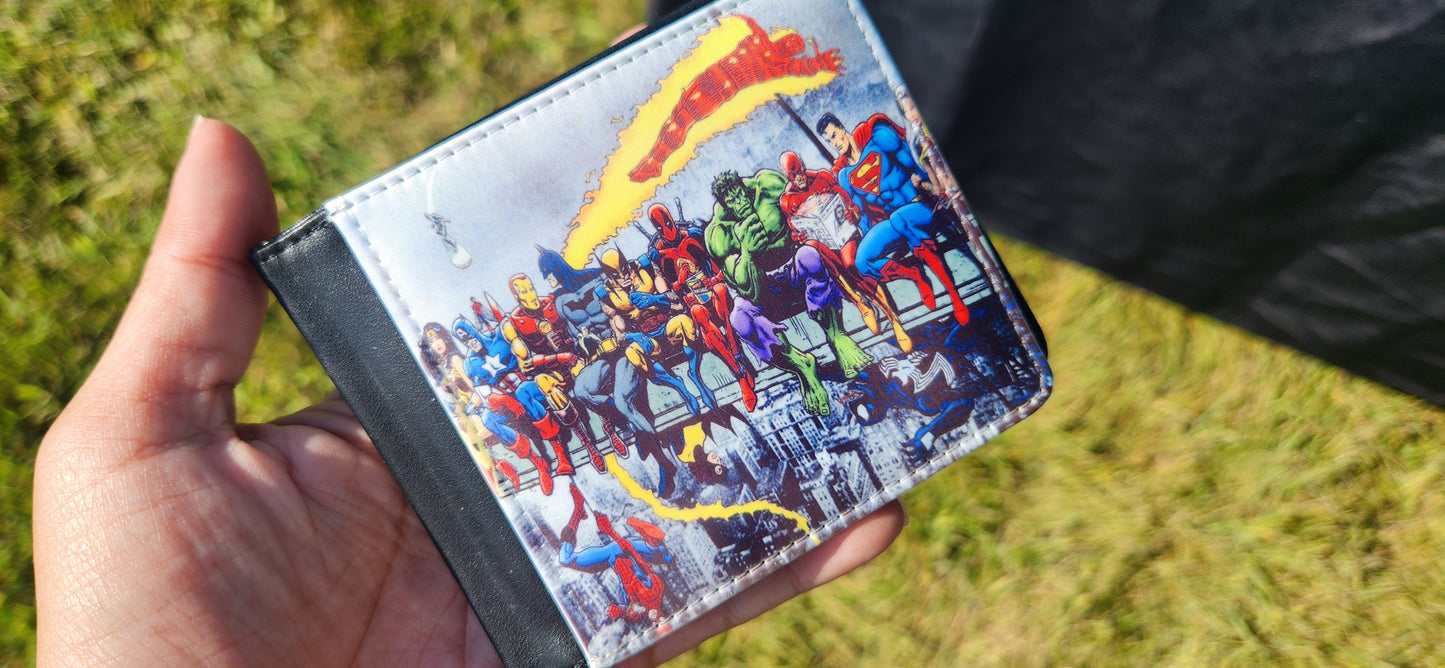 Super Heroes Mens Wallet
