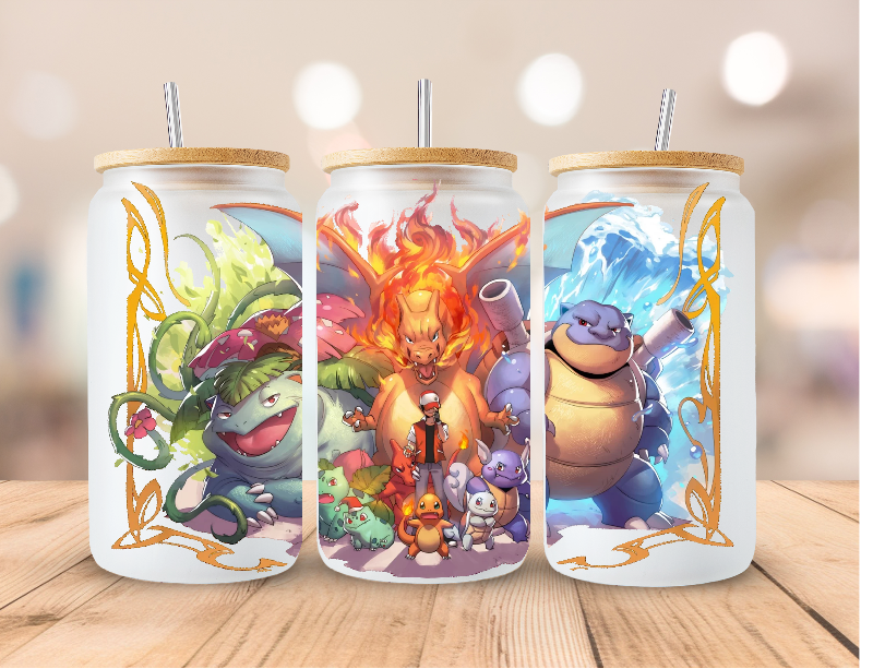 Pokemon Themed Libbey Glass
