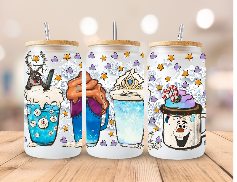 Frozen Themed Libbey Glass