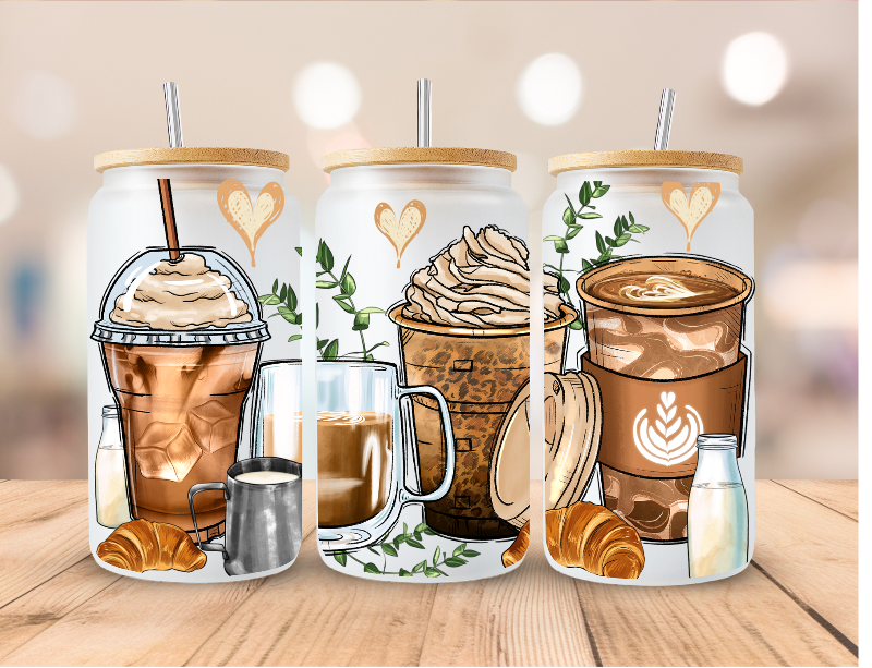 Loving Latte Libbey Glass