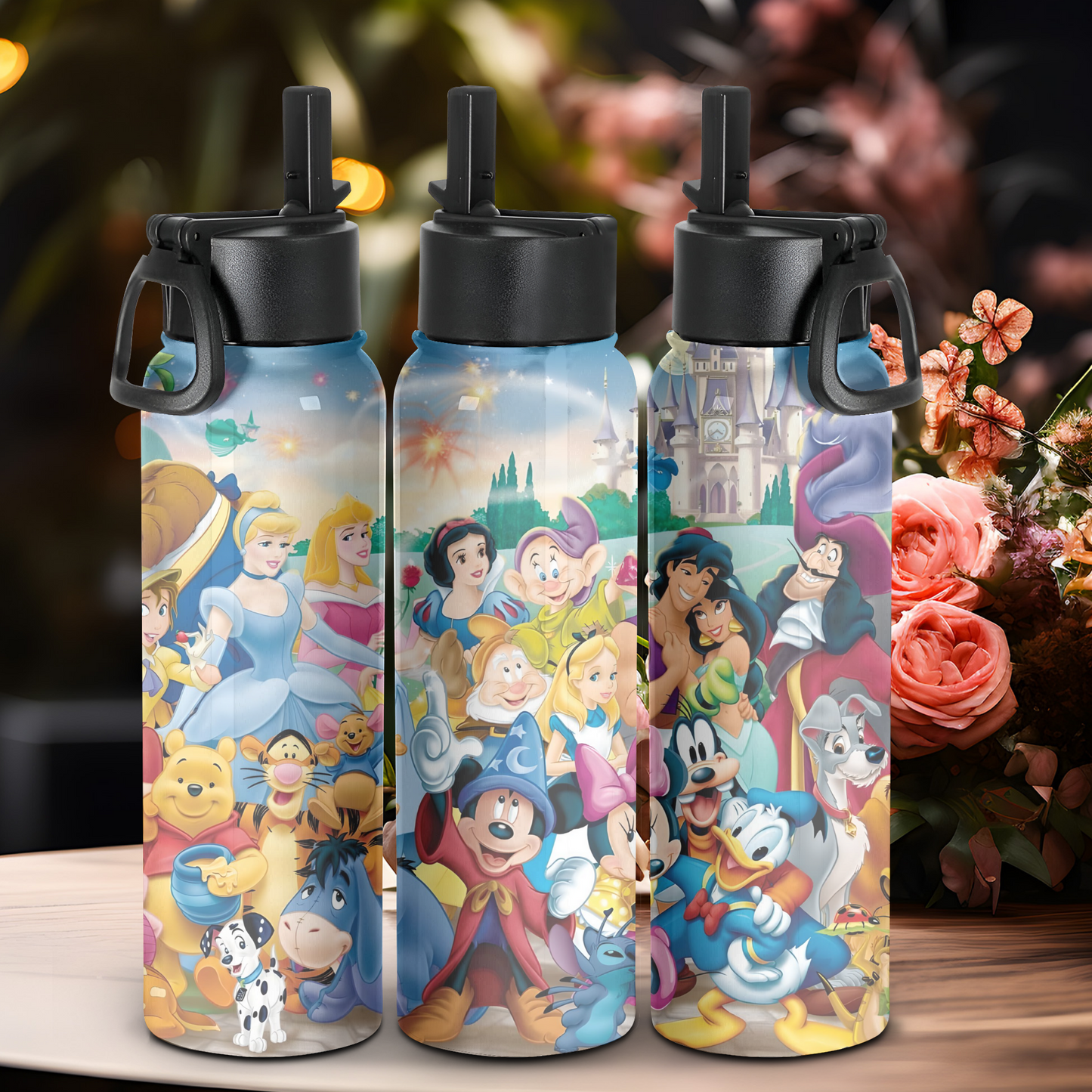 Disney Characters Posing