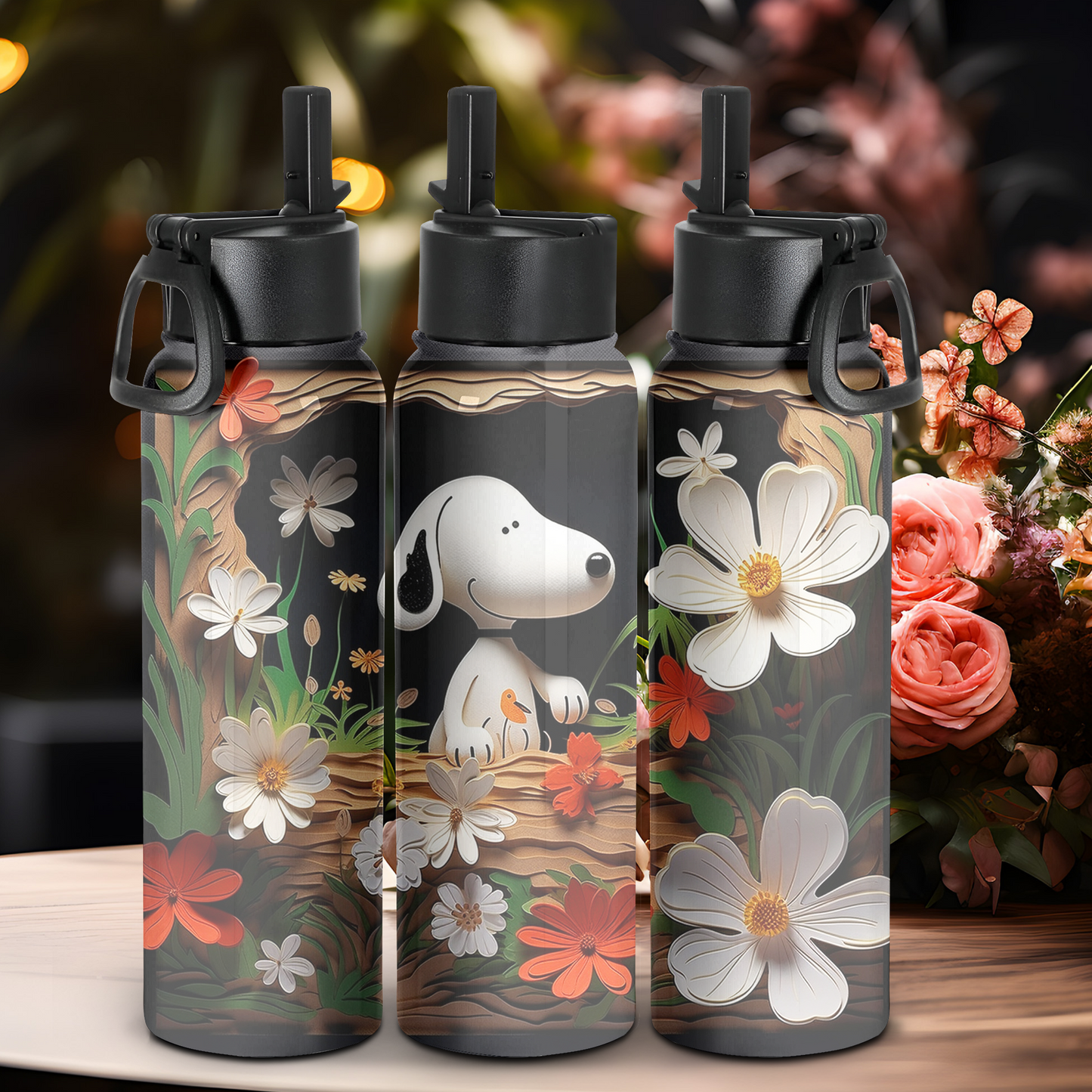 Snoopy Porcelain 3D