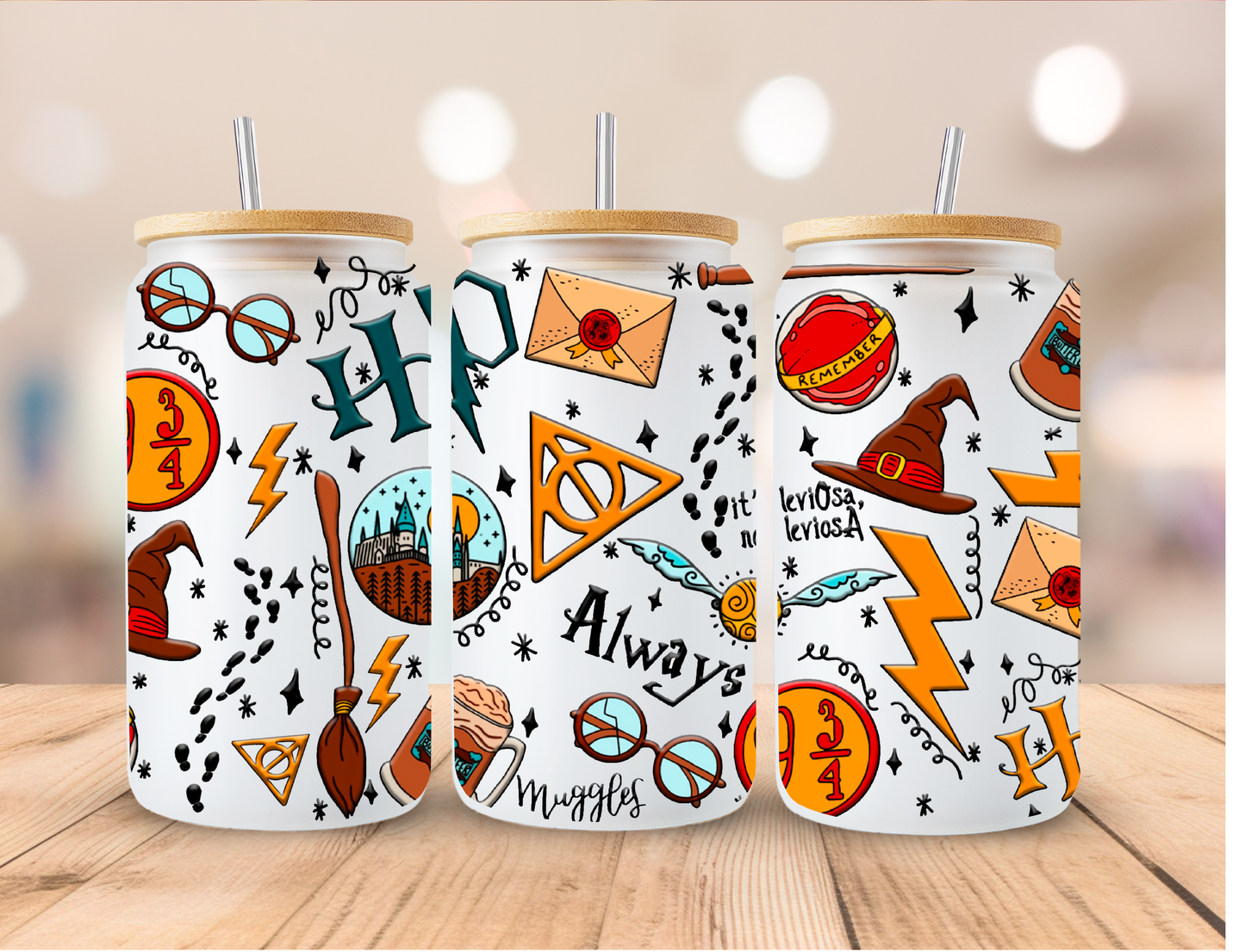 Harry Potter Themed Libbey Glass