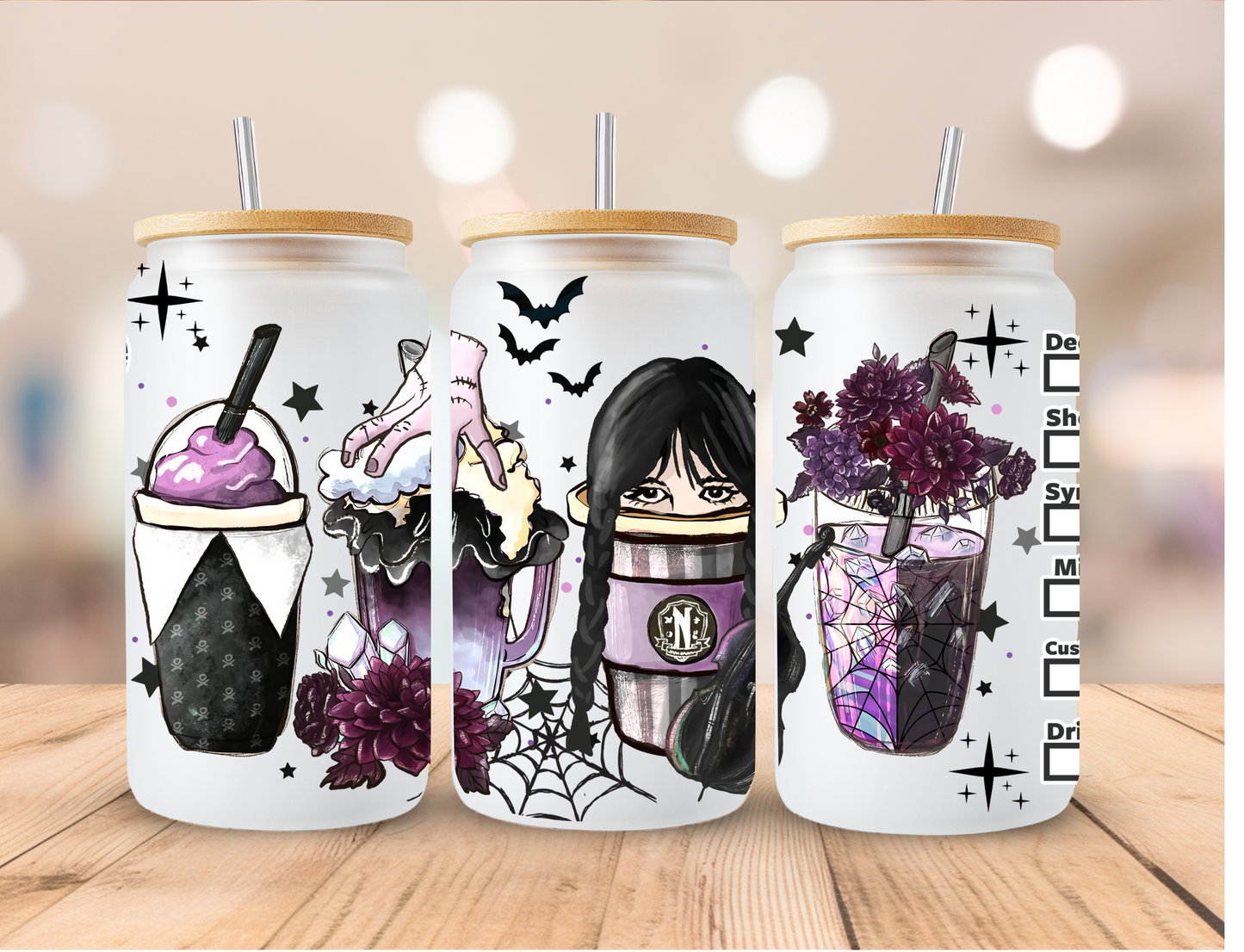 Wednesday Themed Libbey Glass