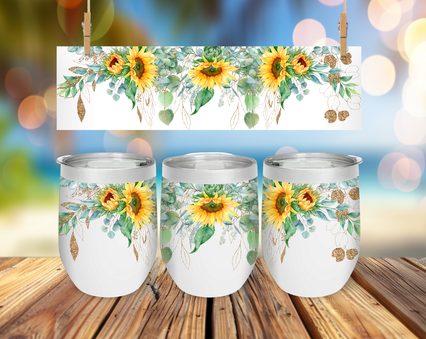 Sunflower Short Tumbler