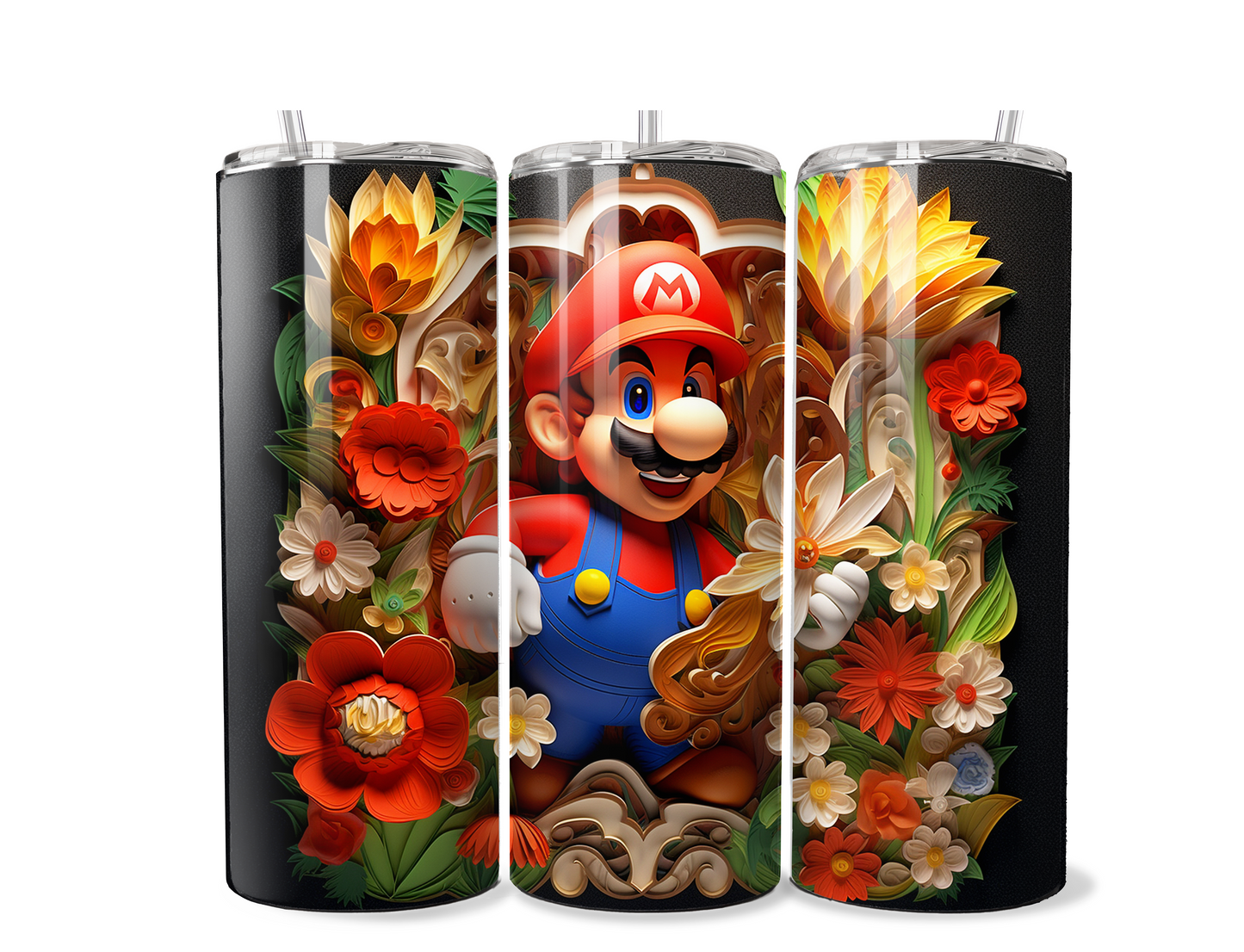 Mario 3D Tumbler