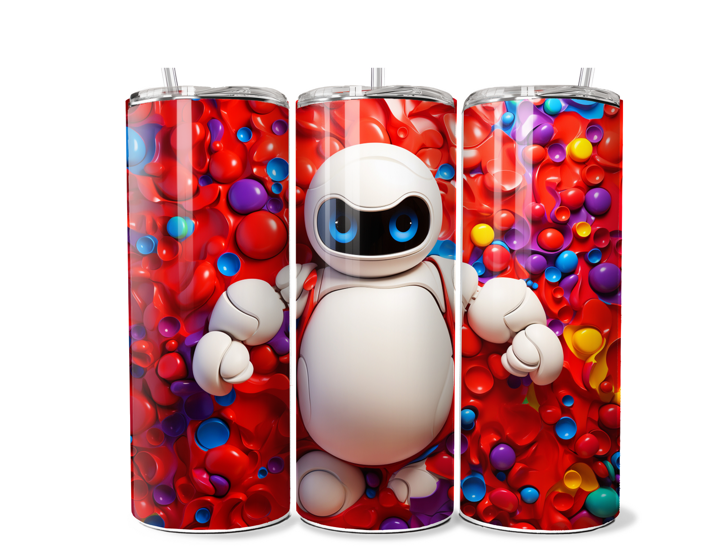 Baymax 3D Tumbler