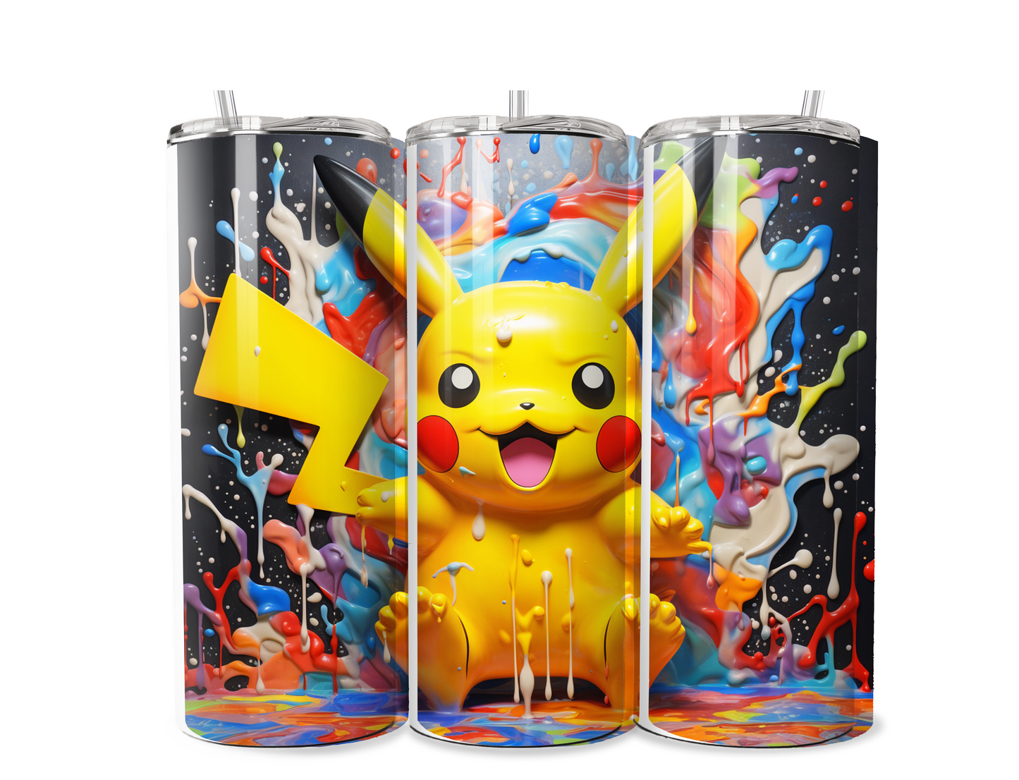 Pikachu Painting 3D