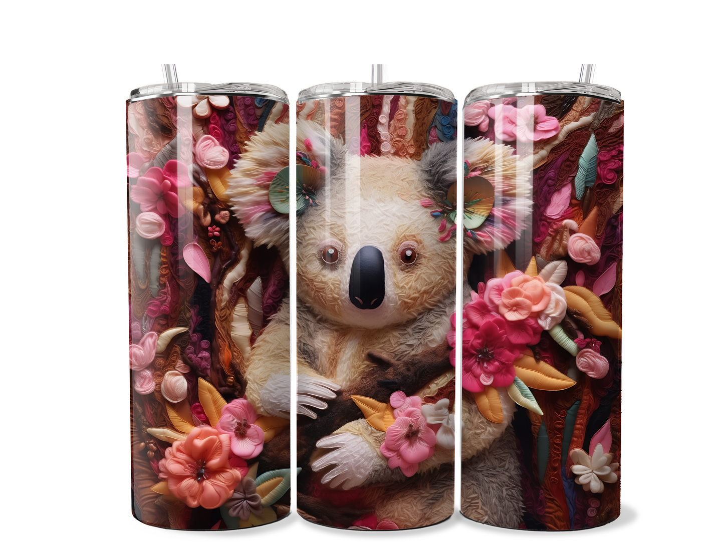 Koala Bear 3D Tumbler