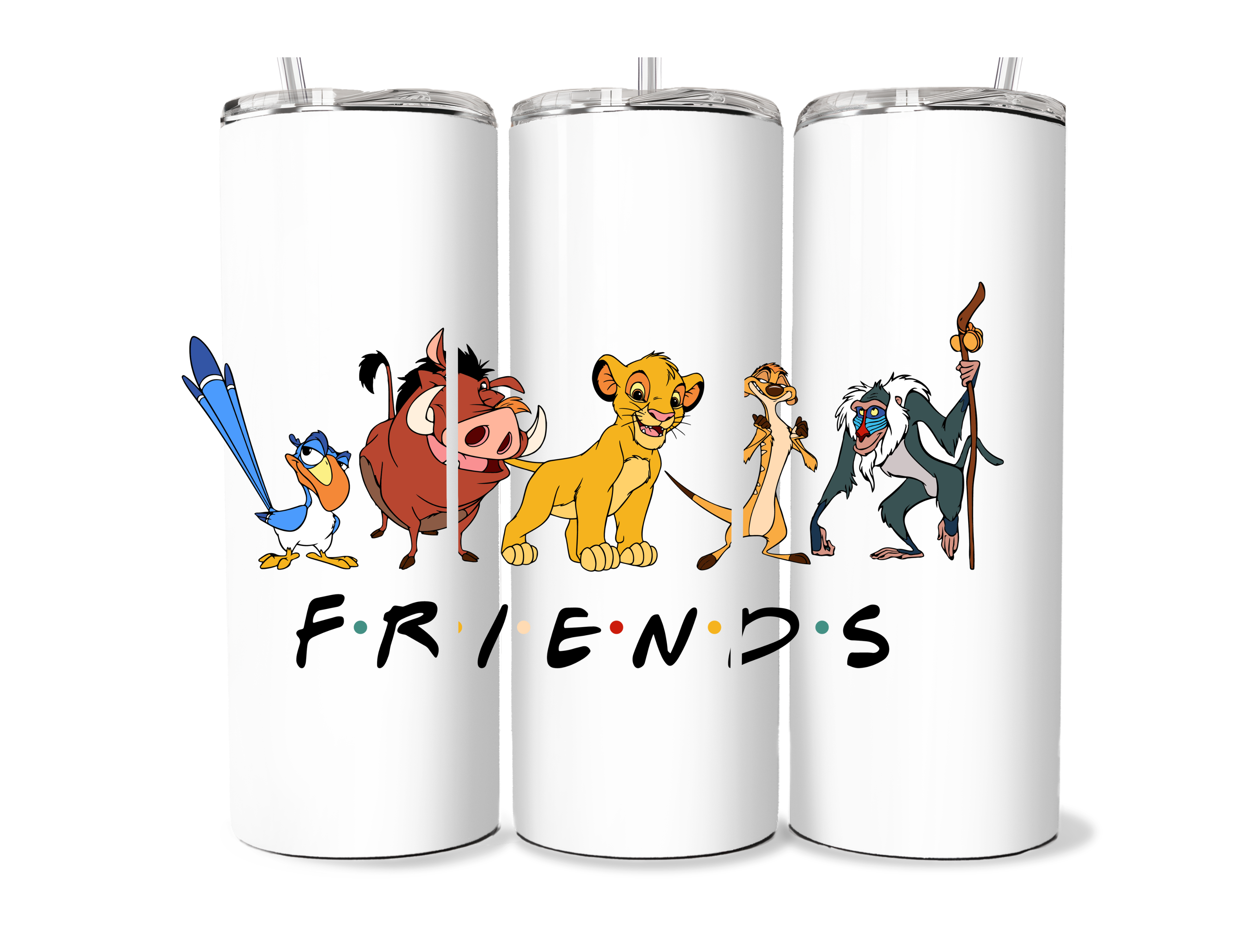 Lion King Friends  Tumbler