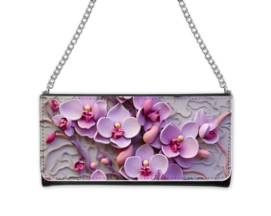 Purple Orchids Purse